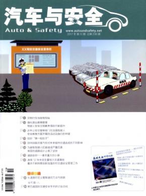 汽车与安全杂志投稿格式
