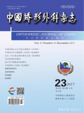 中国矫形外科论文发表