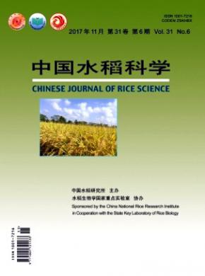 中国水稻科学发表论文版面费